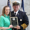 Photo for Ohio County 911 Dispatcher, Jessica Palmer, Recognized by Wheeling Fire Department