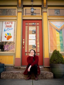 Photo of Shop Owner Cats Paw